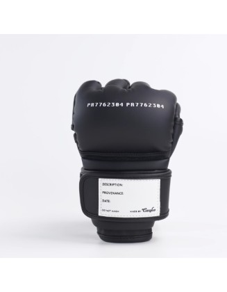 Adult fingerless gloves for MMA fighting gloves