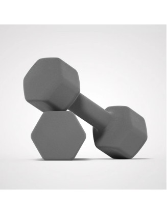 Professional home-based strength training plastic dumbbells