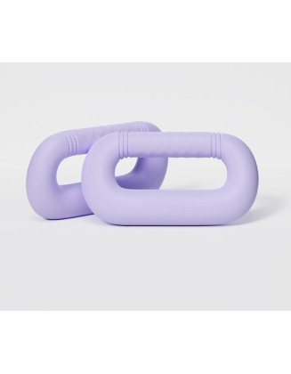 Circular fitness equipment with soft dumbbells