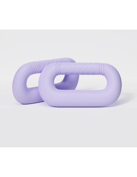 Circular fitness equipment with soft dumbbells