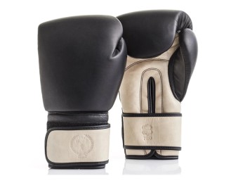 Retro genuine leather boxing and fighting gloves