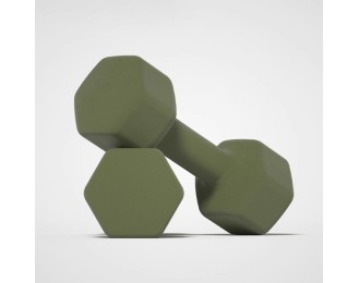 Professional home-based strength training plastic dumbbells