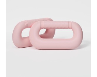 Circular fitness equipment with soft dumbbells